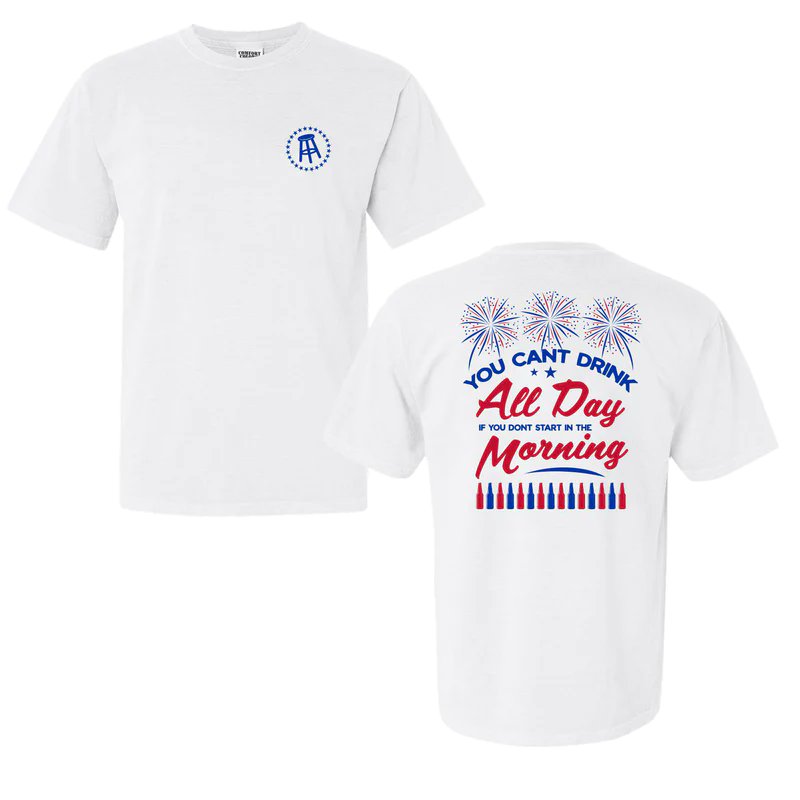 Barstool Sports Store on Twitter "Can't Drink All Day USA Tee https