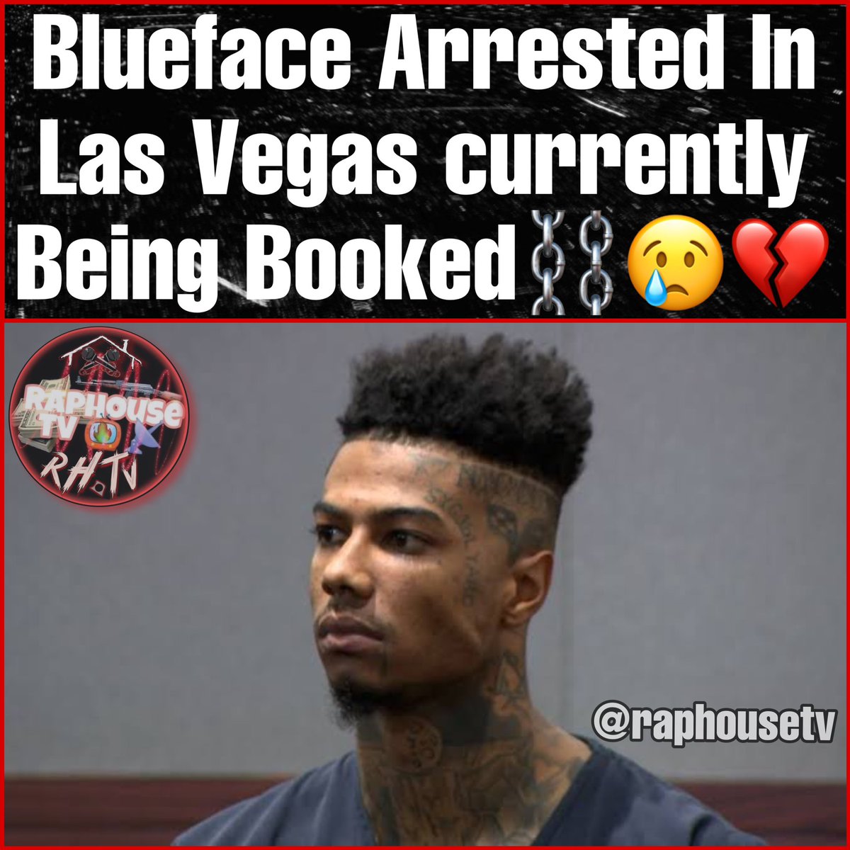 Blueface Gets Arrested In Las Vegas.