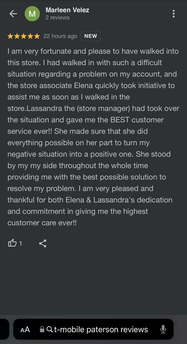 Lissandra Del Rosario (@lissydelreesy) on Twitter photo What an awesome message to find on my store’s Google page. Providing the #BEST customer experience every day will always be priority for us!! <a href="/Elenax09/">Elena</a> <a href="/MagentaFigs/">Figs NJ North</a> <a href="/WantMoreTeza/">Morteza Erfani</a> What an awesome message to find on my store’s Google page. Providing the #BEST customer experience every day will always be priority for us!! <a href="/Elenax09/">Elena</a> <a href="/MagentaFigs/">Figs NJ North</a> <a href="/WantMoreTeza/">Morteza Erfani</a>