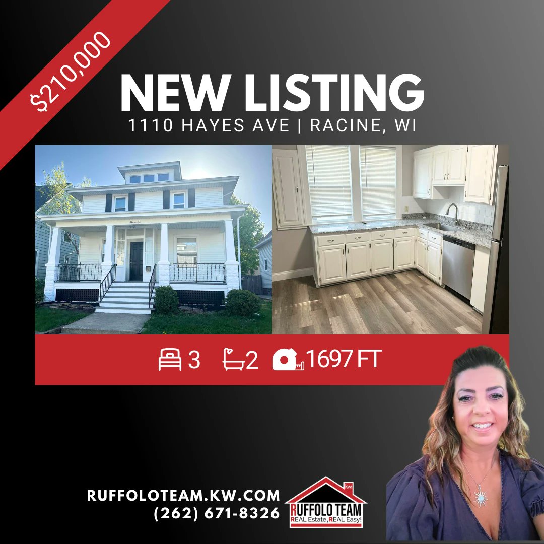 RuffoloTeam's tweet photo. This charming 2 story Colonial has been recently remodeled! 🏡The interior has been freshly painted with new carpeting &amp; vinyl plank flooring creating a clean &amp; modern feel. New Water Heater &amp; A/C Unit. Don't miss out on the chance to see this property! https://t.co/64BPWFJQho