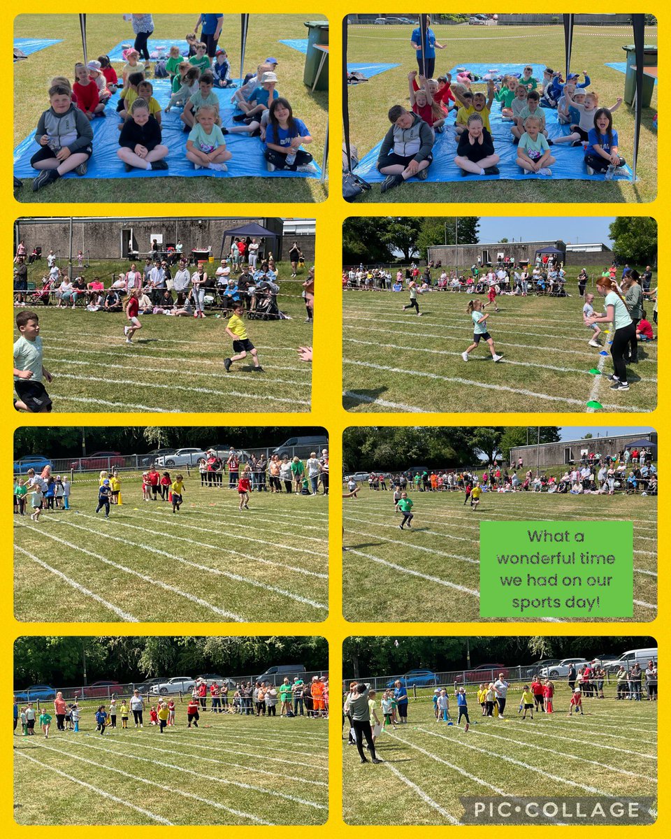 Sports Day 2023 at The Eisteddfod Field.