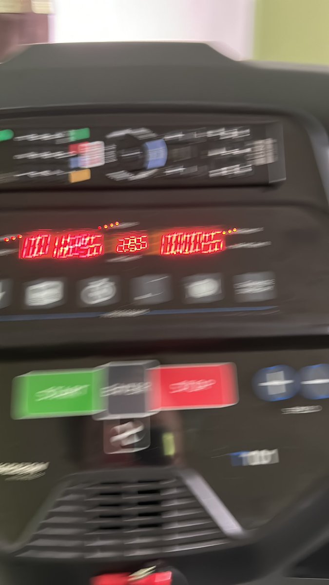 you never know when someone you know could be tweeting from the treadmill. even someone you love.