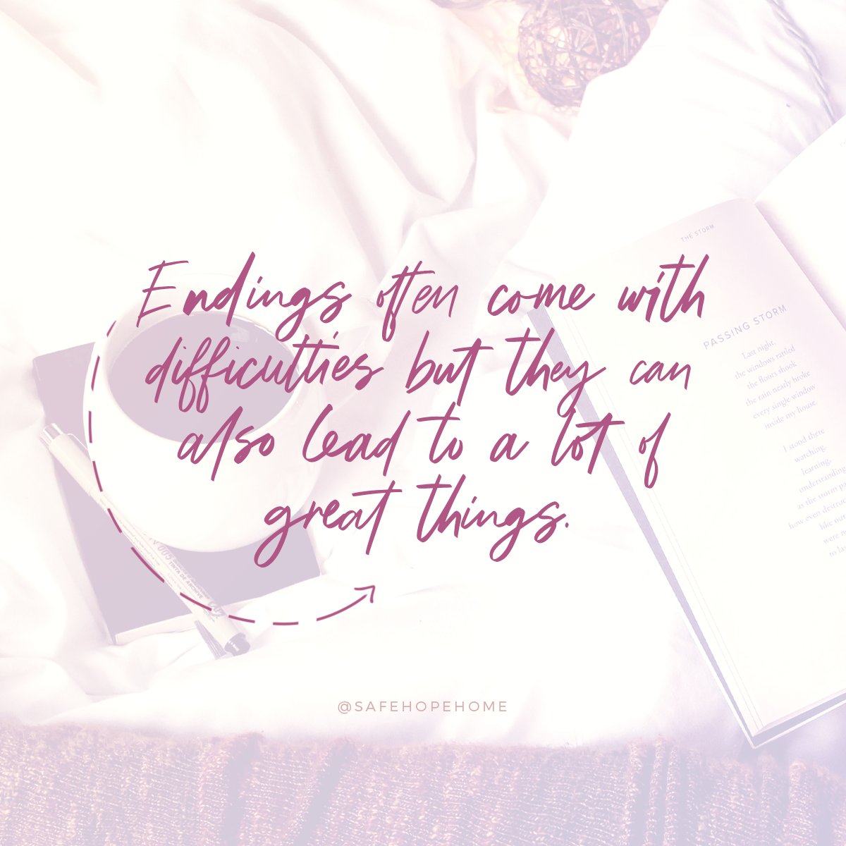SafeHope Home (@safehopehome) on Twitter photo On today's blog, Survivor Angel shares some insightful words about endings and the challenges they can bring, as well as the hope and change they offer.
Head over to safehopehome.com/blog to read 'Endings' and leave some encouraging and kind words for her!
#stopht #quotes On today's blog, Survivor Angel shares some insightful words about endings and the challenges they can bring, as well as the hope and change they offer.
Head over to safehopehome.com/blog to read 'Endings' and leave some encouraging and kind words for her!
#stopht #quotes