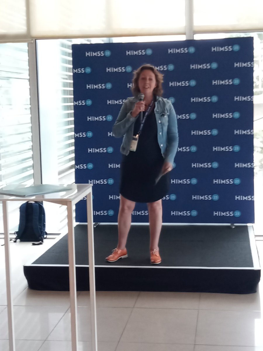 @Label2Enable is participating in 'European Projects Meet @HIMSS Communities Pitch & Network Reception' at #HIMSS23Europe! Coordinator Petra Hoogendoorn @LUMC_Leiden is pitching the project.