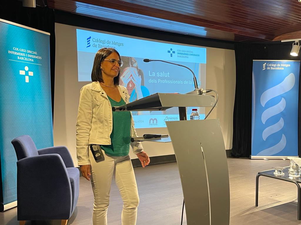 Cloem la jornada amb unes paraules d'<a href="/estercrusellas/">Ester Crusellas</a>. Moltes gràcies a tots els professionals que heu vingut i recordeu: per cuidar, cal cuidar-se❤️‍🩹