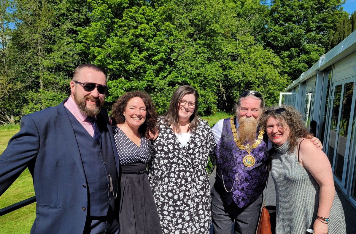 CatrinePlan's tweet photo. They let some of us out to play today to attend the East Ayrshire Vibrant Communities  Volunteer Tea at Dumfries House.  
We've had a great day Thanks for having us :)

#catrinecommunity
#catrinecommunityactionplangroup
#catrinecommunitycouncil https://t.co/jIdGazi3sV