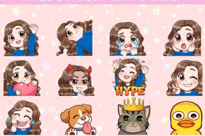 DM NOW! For customized emotes #emotes #graphic #graphicdesign #graphicdesigner #designer #logodesigner #vectorart #cartoon #logos #character #designinspiration #characterdesign #drawing #adobe #artistsoninstagram #graphicdesigner #gaming