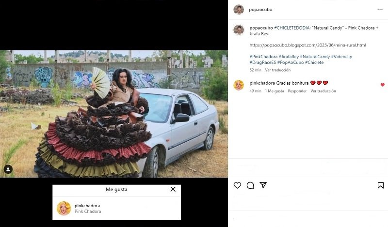 popaocubo's tweet image. "Un momentito por favor
¡Los focos hacia mi persona!"

@PinkChadora indicó que le gusta tu Tweet

Pink Chadora retwitteó tu Tweet

A Pink Chadora le ha gustado tu foto

#PinkChadora #JirafaRey #NaturalCandy #Videoclip #DragRaceES #PopAoCubo #Chiclete #FantasíaRural #Bonitura