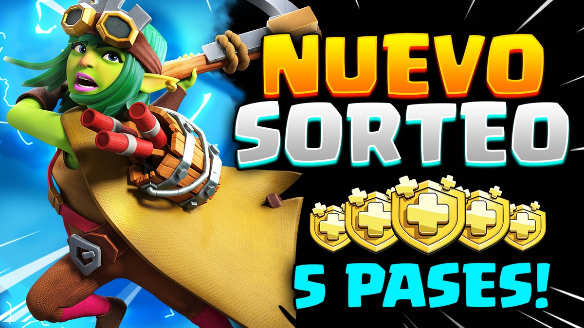🎁 ¡NUEVO SORTEO!🎁

🍀Vamos a Regalar 5 PASES de ORO para conseguir la nueva REINA DUENDE

REQUISITOS:
✅1. Dar RT
✅2. Seguir a March en YT: youtube.com/@marcelonievas
✅3. Compartir una captura de pantalla para comprobar que estáis suscritos

Ganadores en 10 dias, mucha suerte!🍀
