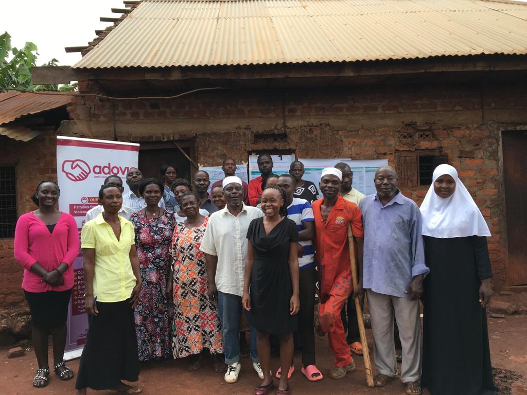 ADOVICUganda's tweet photo. June is National Domestic Violence Awareness Month aiming to raise awareness on domestic violence, it's impacts, and how to seek help. Educating the public on reducing domestic violence and supporting victims is crucial. 
ADOVIC conducting a community dialogue in Mafubira, Jinja. https://t.co/jrm84NU5u7