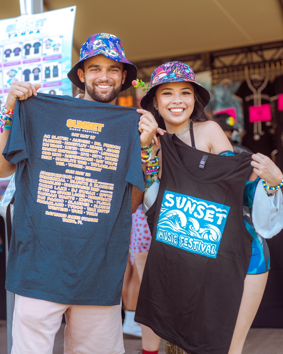 Sunset Music Festival (@smftampa) on Twitter photo Forget to stop by the merch booth? π Check out the leftover #SMF2023 merch before its gone! bit.ly/smf-merch
πΈ <a href="/AliveCoverage/">Alive Coverage</a> Forget to stop by the merch booth? π Check out the leftover #SMF2023 merch before its gone! bit.ly/smf-merch
πΈ <a href="/AliveCoverage/">Alive Coverage</a>