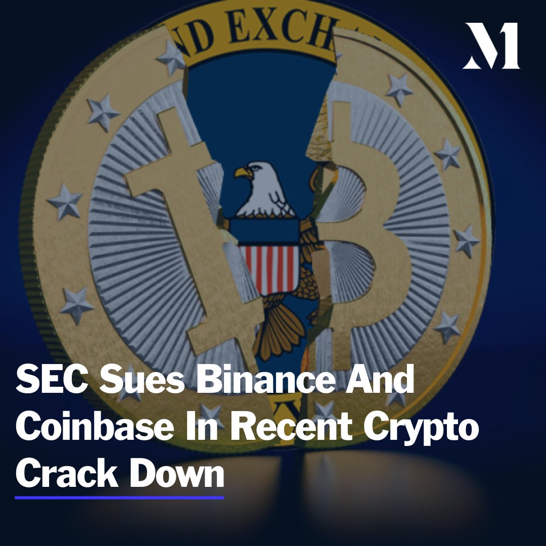 The crypto world is facing a significant shake-up! The @SECGov (SEC) has taken legal action against two major players today:

💼@coinbase Inc., the largest U.S. crypto asset trading platform, is being sued by the SEC, alleging illegal operations and failure to safeguard market…