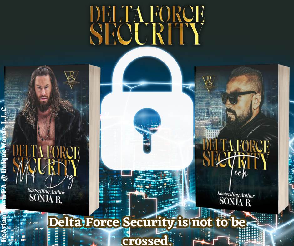 The Delta Force Series by Sonja B 

Delta Force Security Maddog-Book 1
amazon.com/gp/product/B0B…?

Delta Force Security Tech-Book 2
amazon.com/gp/product/B0C…?

#DELTAFORCESECURITY #NowAvailable  #authorsonjab

Author: @SonjaB03660875
Promoter: @UniquelyYours2