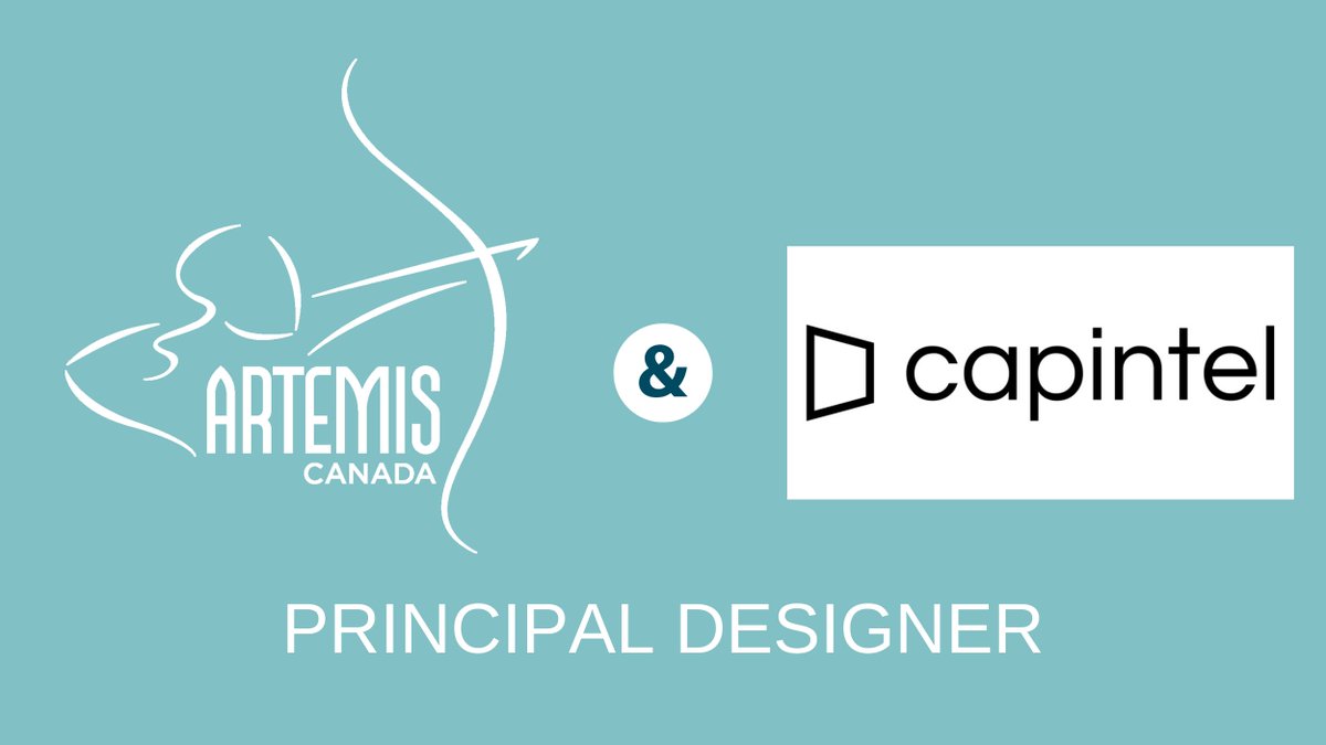 Artemis Canada (@artemis_canada) on Twitter photo Artemis is currently teaming up with CapIntel in their search for a Principal Designer, who will be play a vital role in executing the design strategy and implementing user experience. For more info, click below! 
buff.ly/43CTXpy Artemis is currently teaming up with CapIntel in their search for a Principal Designer, who will be play a vital role in executing the design strategy and implementing user experience. For more info, click below! 
buff.ly/43CTXpy