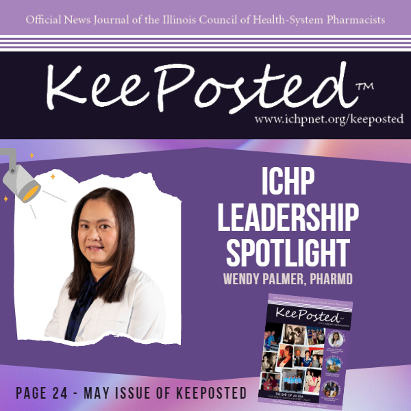 ichpnet's tweet photo. #ICHP Leadership Spotlight: Wendy Palmer
Read about it in the latest issue of #KeePosted!
#Pharmacy #ILPharmacy https://t.co/xzj4XAWF3W https://t.co/YVP4xL97wX