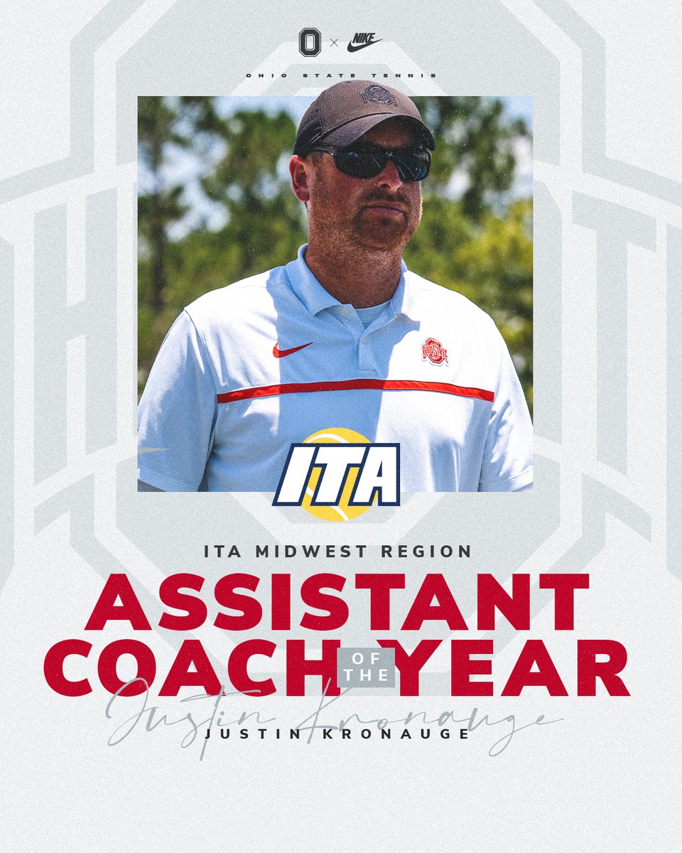 Congrats to James, Ty and Justin -- ITA Midwest Regional Award winners #GoBucks