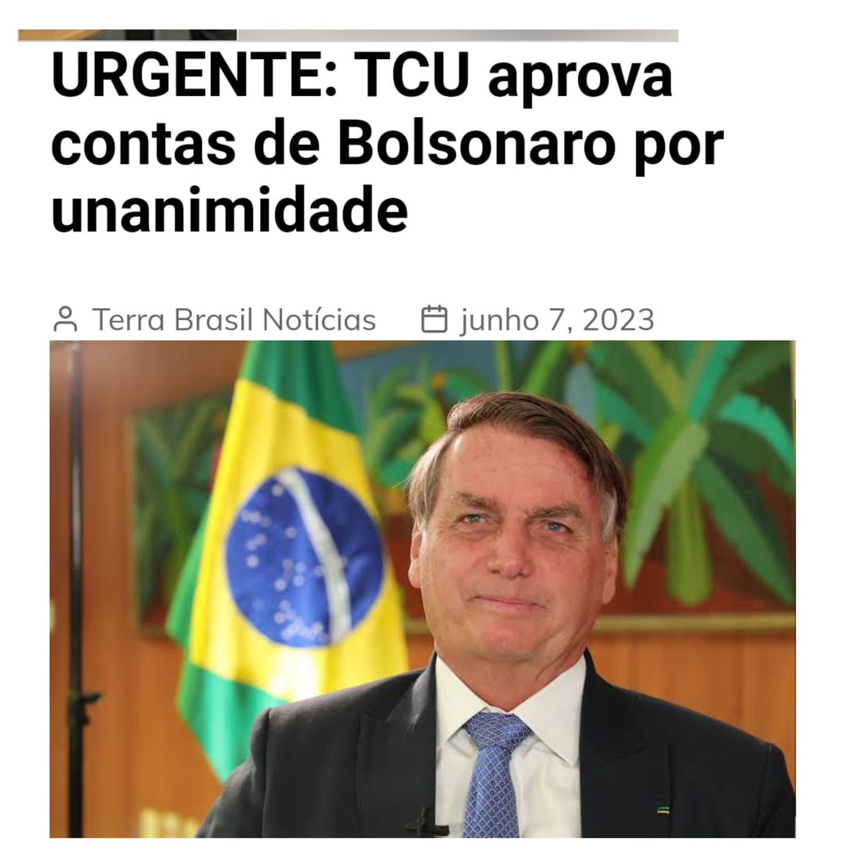Jair M. Bolsonaro (@jairbolsonaro) on Twitter photo 