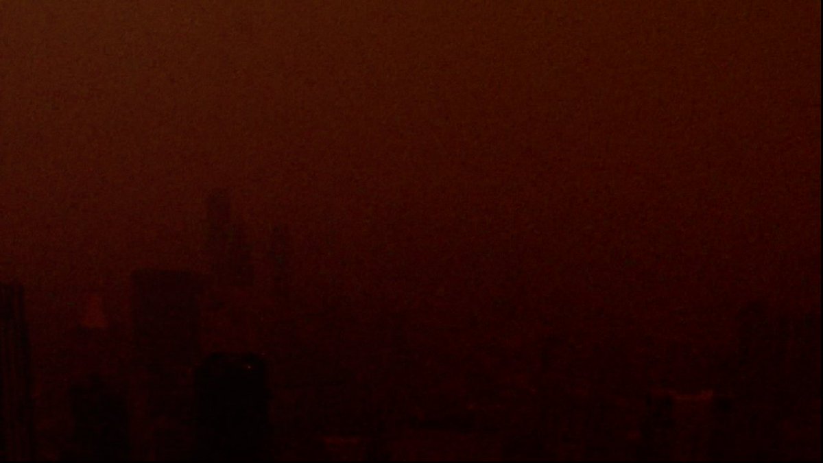 No joke.  This is what New York City looks like right now.  #abc7ny