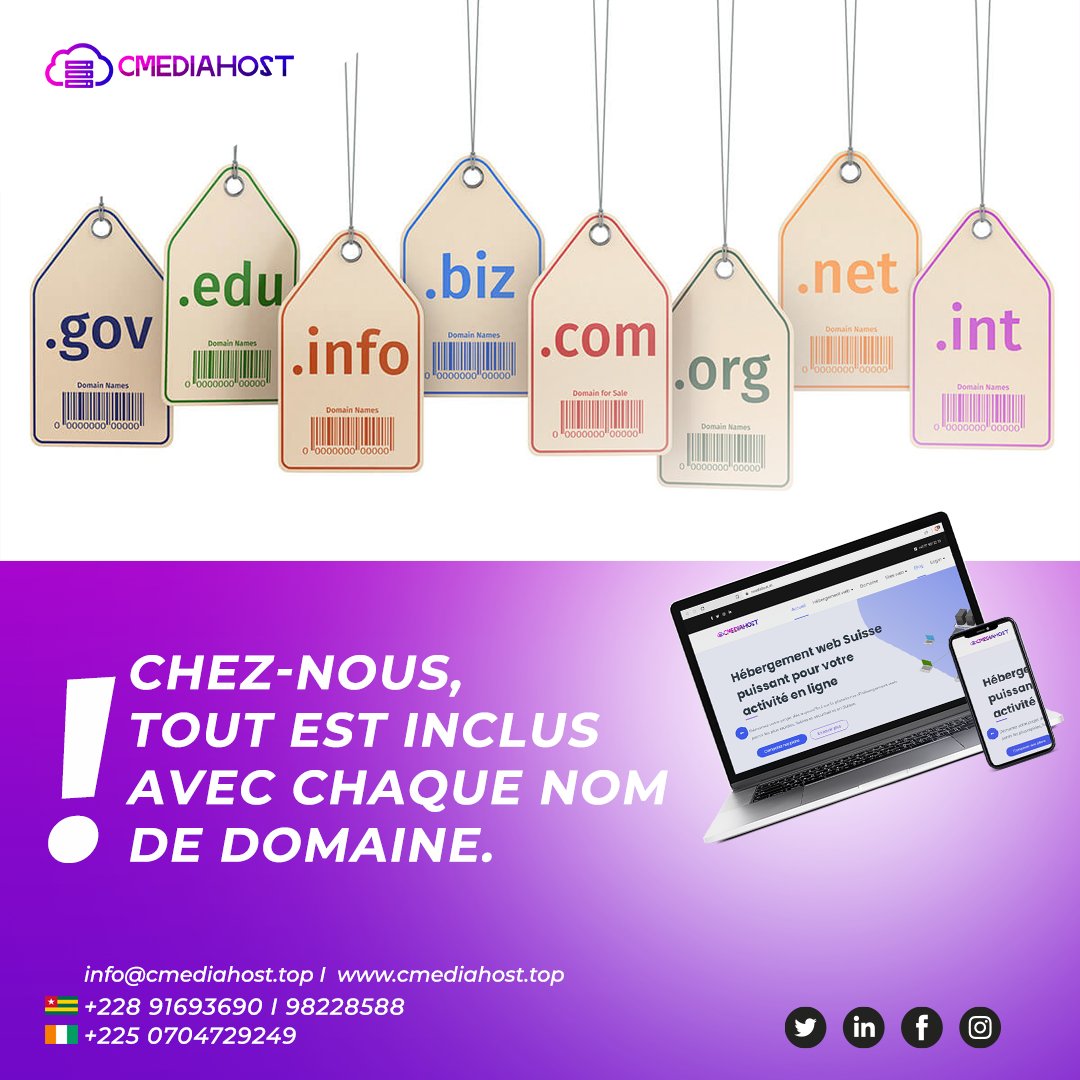 Cleooop's tweet photo. Si vous avez perdu le compte de tous les paquets individuels que vous devez acheter 😕 pour obtenir vos noms de domaine, sites Web et adresses e-mail, ne vous inquiétez pas. 

Avec nous, tout est inclus avec chaque nom de domaine https://t.co/JOLGuOp2jl