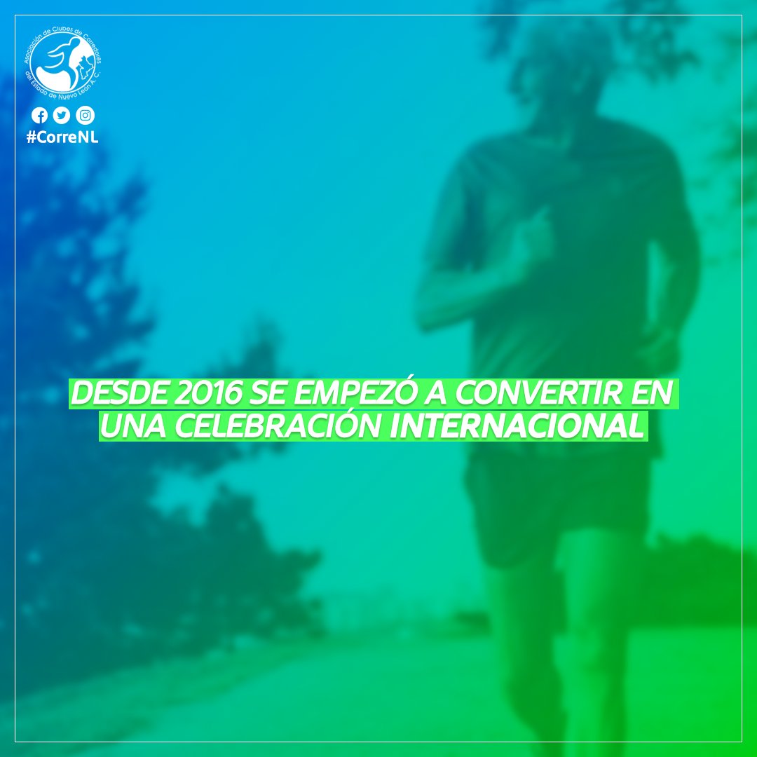 ¡Hoy es el Día Mundial del Running!🌎🏃🏽‍♂️

Nos enorgullece😃 mucho ser una Asociación que incentiva este deporte, porque más que eso, el running es un movimiento con una gran comunidad👥, beneficiando a muchas personas en su salud física y mental 🧠 💪.