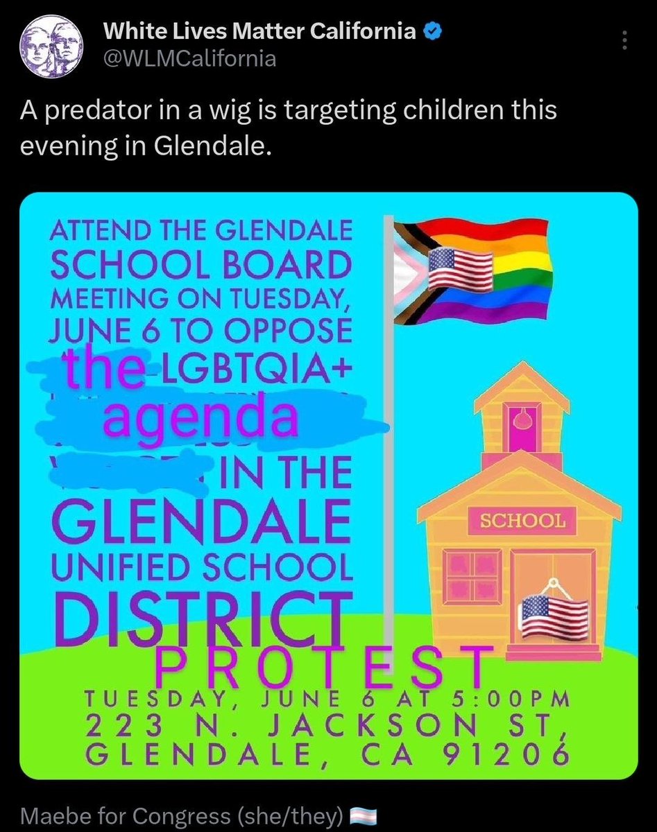 ErinInTheMorn's tweet image. Republicans are trying to say it was not the far right who attacked parents at a school board violently yesterday.

It was.

It was Proud Boys and White Lives Matter.

It appears that a Capitol insurrectionist also partook.

This is what anti-LGBTQ+ violence is all about.