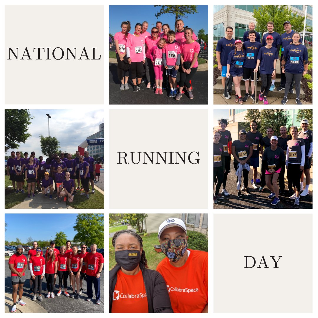 CollabraSpace's tweet photo. Happy National Running Day! Our team loves participating in the AFCEA 5K every year. Today, we celebrate the joy of running and staying active. Keep moving forward! #NationalRunningDay 🏃‍♂️🏃‍♀️ https://t.co/aiHaLhACRF
