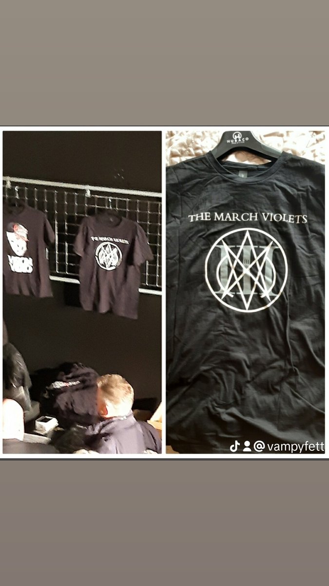 vampy_fett's tweet photo. Yes got me a sexy new T-shirt and what a fantastic #gig #concert #themarchviolets #marchvioletsband #themarchvioletsband #marchviolets #live #livemusic #liveconcert #livegig #goth #gothic #postpunk https://t.co/bzKcexj1MB