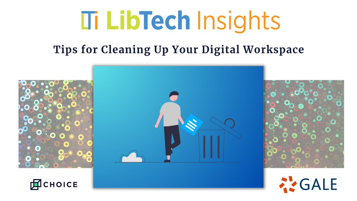 Choice_Reviews's tweet photo. Read the latest #library technology post from #LibtechInsights: Summer is the PERFECT time to get your digital life in order. LTI Blog editor Daniel Pfeiffer shares tips for tidying up your digital workspace https://t.co/hU5v9V9Fyr
With underwriting support from @galecengage https://t.co/1MCevOxsU7