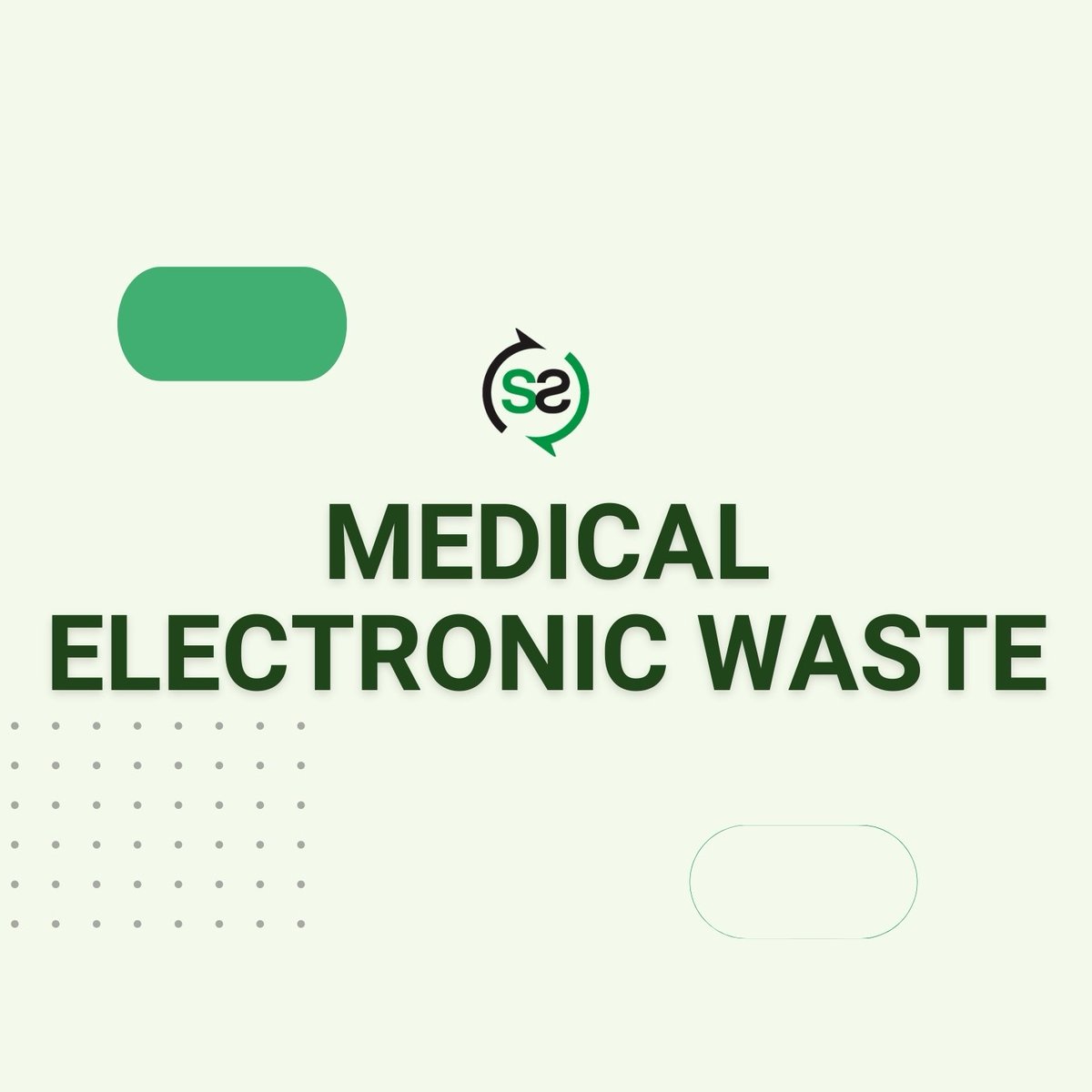 Our team is prepared to ensure your medical equipment is adequately discarded or repaired for reuse.  Visit surplusservice.com/industries-ser… to arrange for pickup.