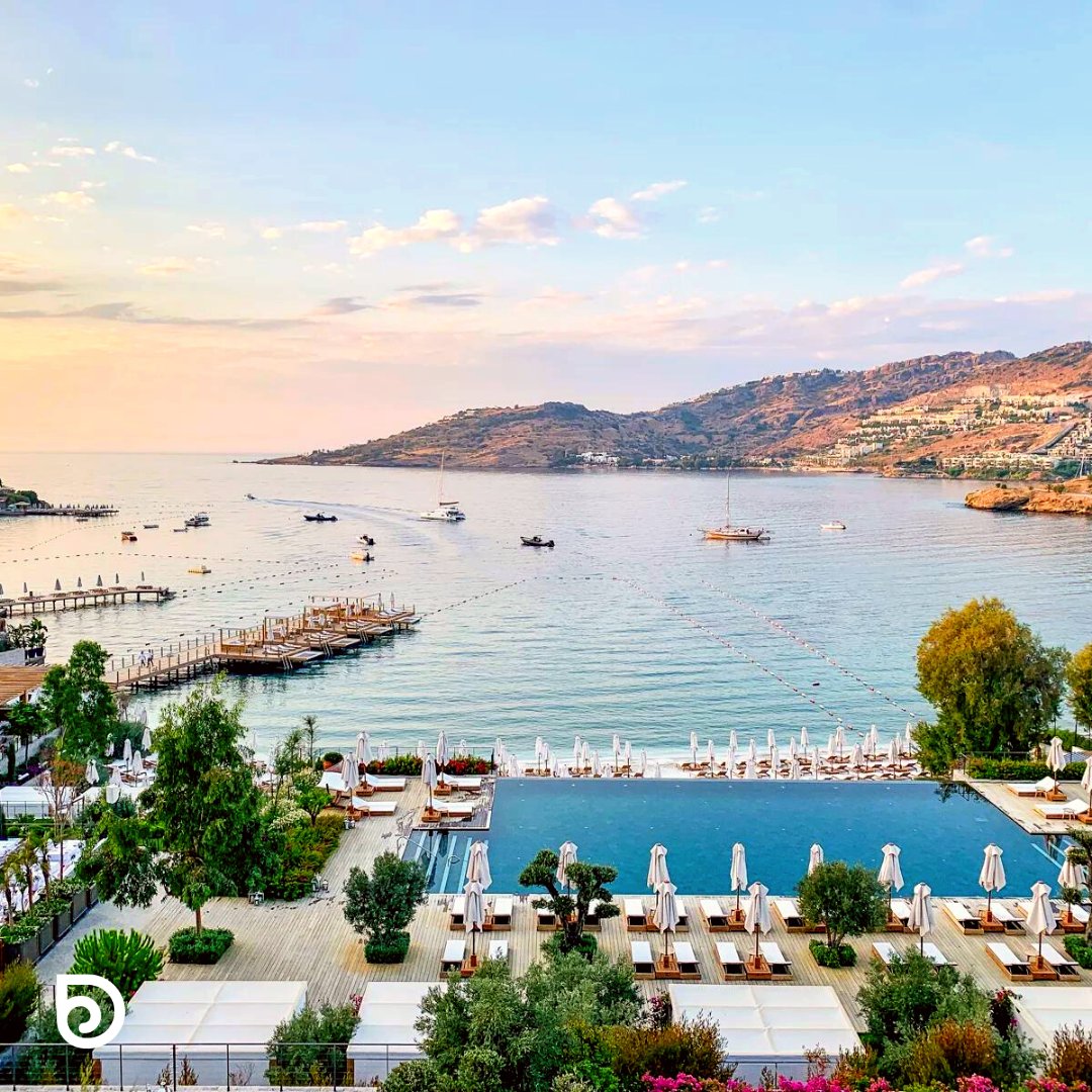The Bodrum Edition hotel in #Turkey, a luxury boutique hotel overlooking the Aegean Sea, is a must-visit if you will be visiting the south of Turkey. Plan your dream vacation to Bodrum with the #BerbeTravel app. Download now on iOS or Android. <a href="/MarriottBonvoy/">Marriott Bonvoy</a>