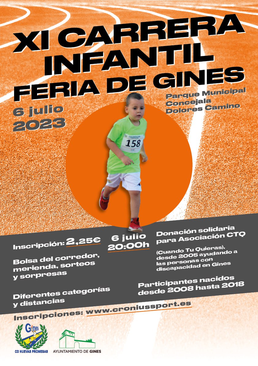 CD Nuevas Promesas (@cdnpgines) on Twitter photo ๐ฃ ยกAbrimos inscripciones para la ๐๐ ๐๐๐ซ๐ซ๐๐ซ๐ ๐๐ง๐๐๐ง๐ญ๐ข๐ฅ ๐
๐๐ซ๐ข๐ ๐๐ ๐๐ข๐ง๐๐ฌ! Junto a <a href="/DeportesGines/">Gines Deportes Ayto</a>.
๐ง๐ป๐ฆ๐ปY muchas sorpresas! Ellos serรกn los protagonistas de la jornada.๐
๐
Jueves, ๐ ๐๐ ๐ฃ๐ฎ๐ฅ๐ข๐จ
โ ๐๐๐ก
๐ป Inscripciones โคต
inscripciones.croniussport.es/inscripcion/x-โฆ ๐ฃ ยกAbrimos inscripciones para la ๐๐ ๐๐๐ซ๐ซ๐๐ซ๐ ๐๐ง๐๐๐ง๐ญ๐ข๐ฅ ๐
๐๐ซ๐ข๐ ๐๐ ๐๐ข๐ง๐๐ฌ! Junto a <a href="/DeportesGines/">Gines Deportes Ayto</a>.
๐ง๐ป๐ฆ๐ปY muchas sorpresas! Ellos serรกn los protagonistas de la jornada.๐
๐
Jueves, ๐ ๐๐ ๐ฃ๐ฎ๐ฅ๐ข๐จ
โ ๐๐๐ก
๐ป Inscripciones โคต
inscripciones.croniussport.es/inscripcion/x-โฆ