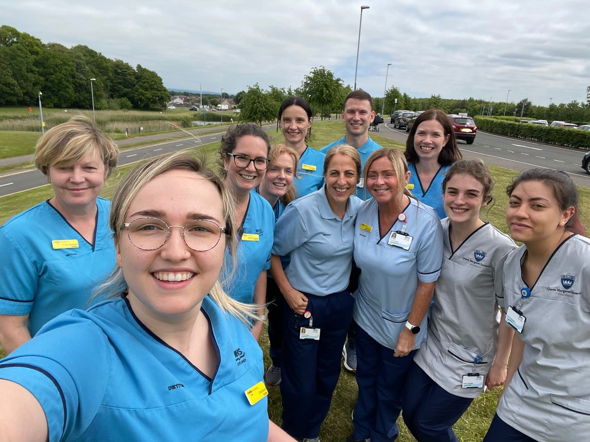 #WeAreDietetics ⁦<a href="/NHSForthValley/">NHS Forth Valley</a>⁩  The Dietetic inpatient team #DietitiansWeek2023