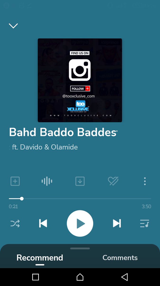 eminentkiing's tweet photo. @txt_mag Baddest Boy ft Wizkid, Skales and Banky W🔥🔥

Bahd Baddo Baddest ft Falz Davido and Olamide🔥🔥 https://t.co/2yathD2WJB