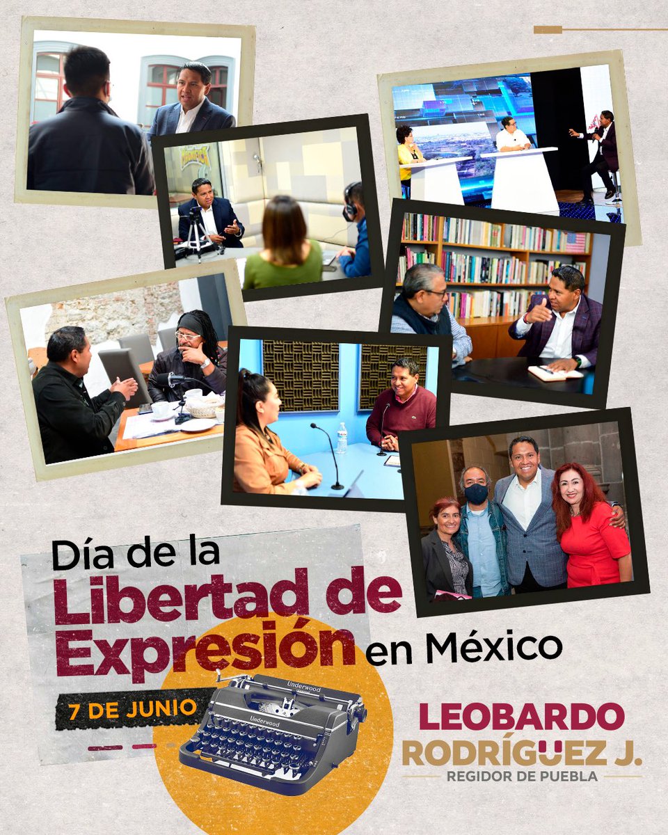 ¡Felicidades a todas y todos mis amigos de los medios de comunicación! 📰 

Que siempre se garantice la libertad de expresión y se use con la responsabilidad social que implica. 

#FelizMiércoles