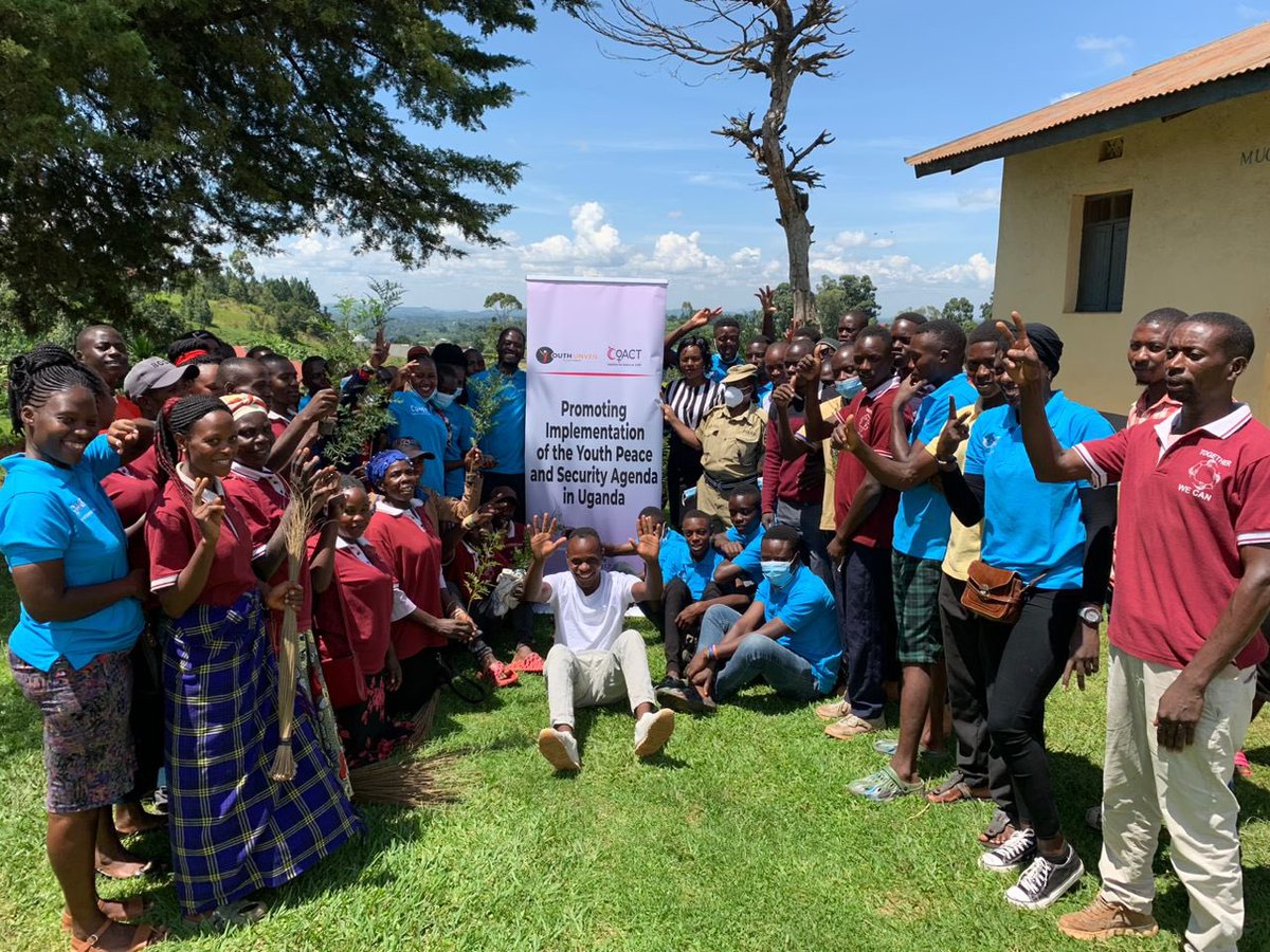Thank you, <a href="/gnwp_gnwp/">Global Network of Women Peacebuilders (GNWP)</a> and <a href="/SwissDevCoop/">Swiss Development and Cooperation</a>, for supporting the YPS Coalition in Uganda. Thank you <a href="/coact1325/">Coalition for Action on 1325</a> for the technical support that amplified our voices in increasing youth participation in peacebuilding. #unscr2250, <a href="/RobinahR/">Robinah</a>, <a href="/MugMugisha/">Obed Mugisha, MBA</a>, <a href="/Jerald_Rukidi/">Gerald Rukidi</a>