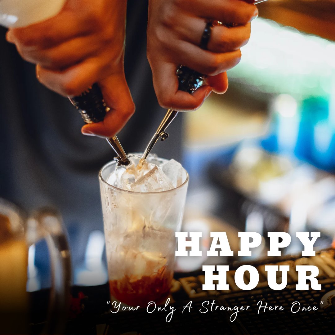 Join us for happy hour on Wed-Fri (4-6pm) and Sundays, where the motto is 'Your Only A Stranger Here Once'. 🍻

#hickoryranch #hickoryranchbbq #yucalparestaurants #californiaeats #yucalpafoodies #steakhouse #IndulgeInDeliciousness #cafoodie #beststeakinCA