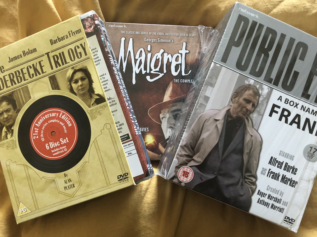 @FromtheArchive @networktweets The Beiderbecke Trilogy, Maigret, and A Box Named Frank
