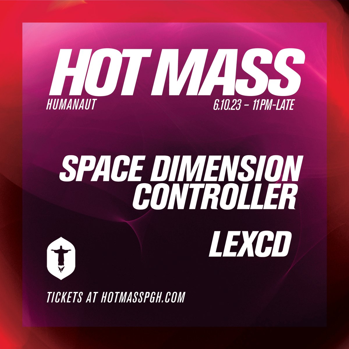 **tap tap** hello twitter. Piping up because <a href="/tiraquon/">Jack Hamill / Space Dimension Controller</a> is finally playing <a href="/HotMassPgh/">Hot Mass</a> this Saturday. Years and years overdue.