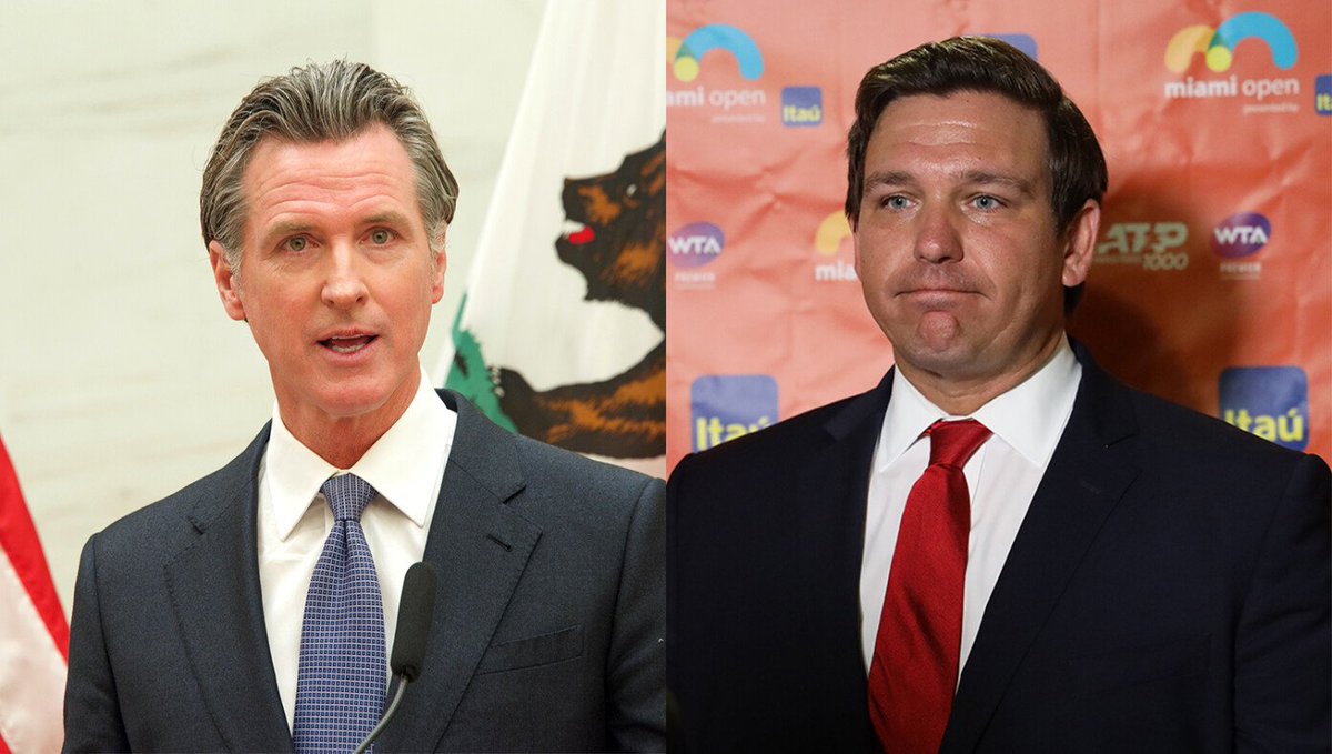 Newsom Gets Revenge On DeSantis By Continuing To Send Thousands Of Californians To Florida buff.ly/3NhKC0L