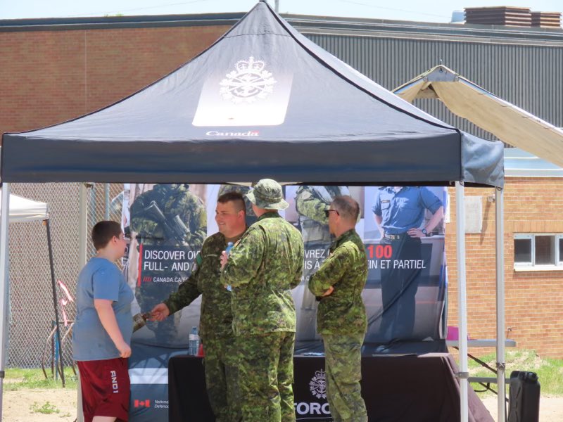 YorkRiverPS's tweet photo. York River students would like to recognize Canadian Armed Forces Day, June 7th. We recognize the important contributions &amp; sacrifices made by Canadian Armed Forces Members. Their outreach has helped inspire our students to discover themselves in the Skilled Trades of Ontario. https://t.co/AzdEkW8DkB