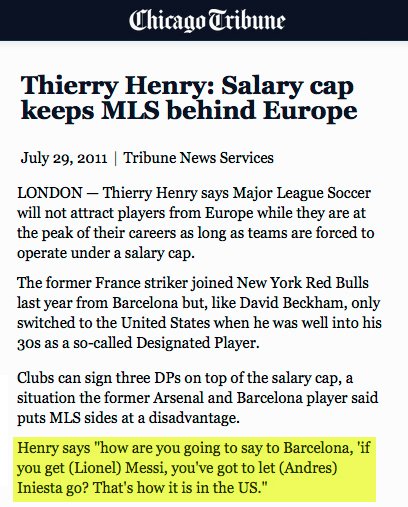 12 years ago in American professional soccer:

Henry. 

@AlexiLalas 

#prorelforusa