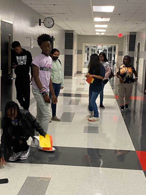⚙️ Day 3 of Summer Bridge Camp! We're engaged in Solving Proportions Scavenger Hunt and Race to the Finish Team Building! 😎 
#Cohort8
#ClassOf2027
#CarterProud