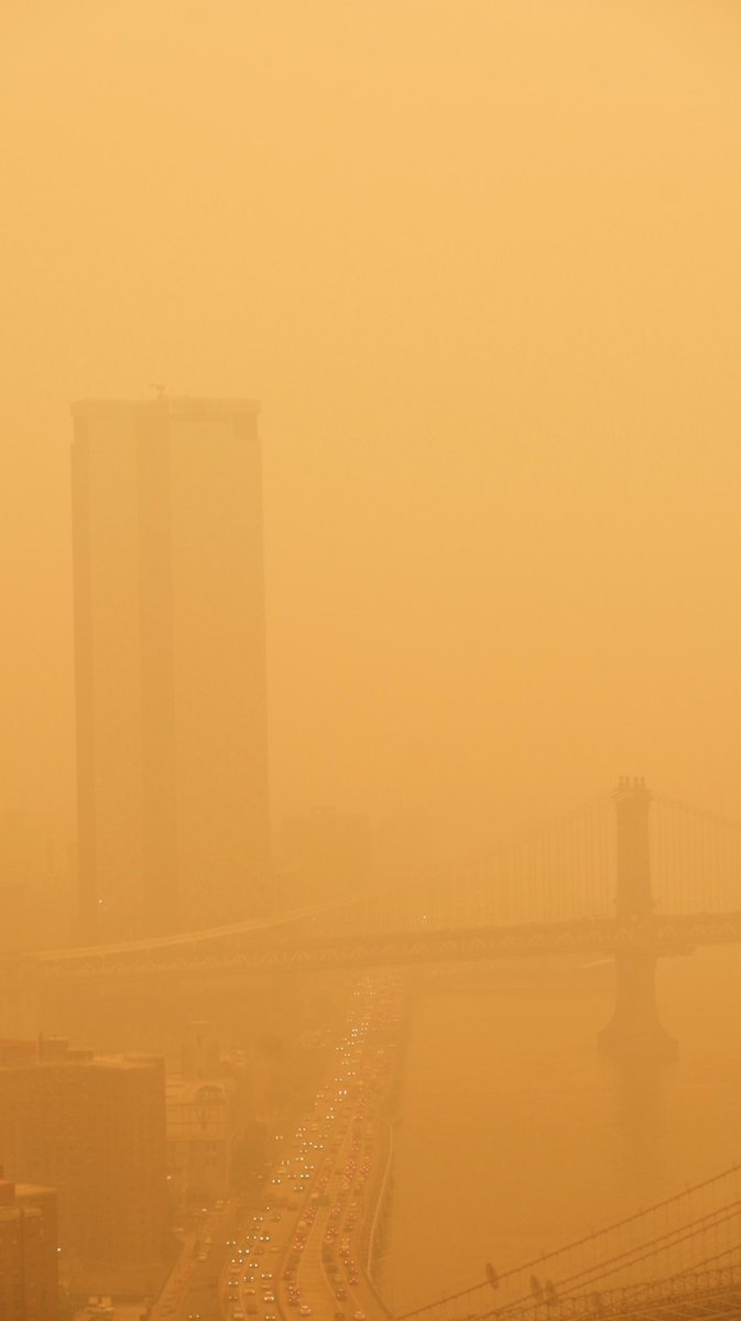 LEX 18 employee experiencing historic smoke in New York, image size:673x1200