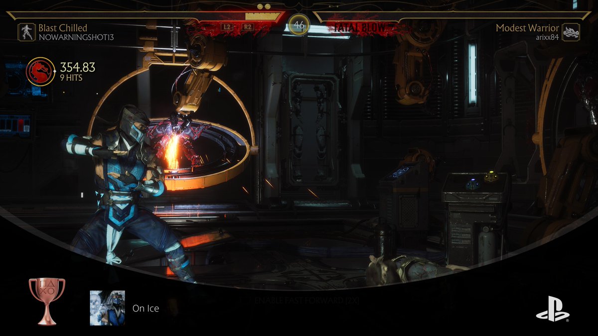 Mortal Kombat 11
On Ice (BRONZE)
#PlayStationTrophy #PS5Share, #MortalKombat11
