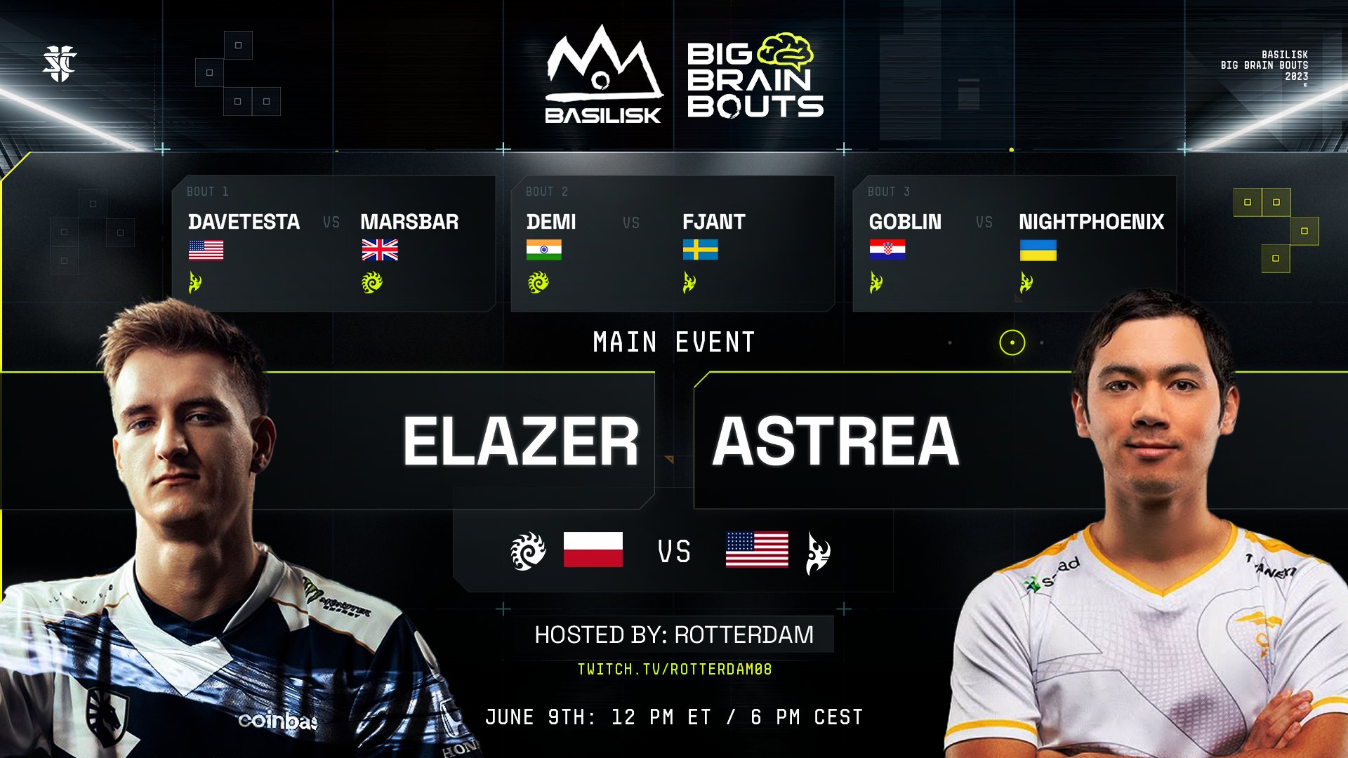 BASILISK on Twitter "BASILISK Big Brain Bouts 30 Hosted by