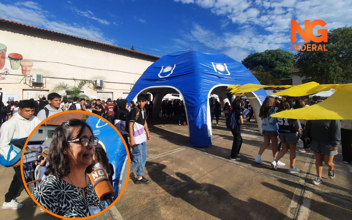NGFederal's tweet photo. Se realiza la Expo UNNE en el Campus de Resistencia: "Vivimos en la sociedad del conocimiento"

 #diario22ar 
https://t.co/WujiCu6dW0 https://t.co/9CeTxeSNJf