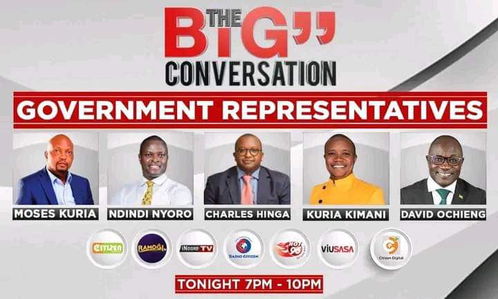 WHOEVER came up with the idea of #BigConversation on @citizentvkenya tonight deserves a DOUBLE SALARY! Brilliant way of media engagement and position in National Conversations! Very well done! #FinanceBill2023 is the path to  #EconomicFreedom