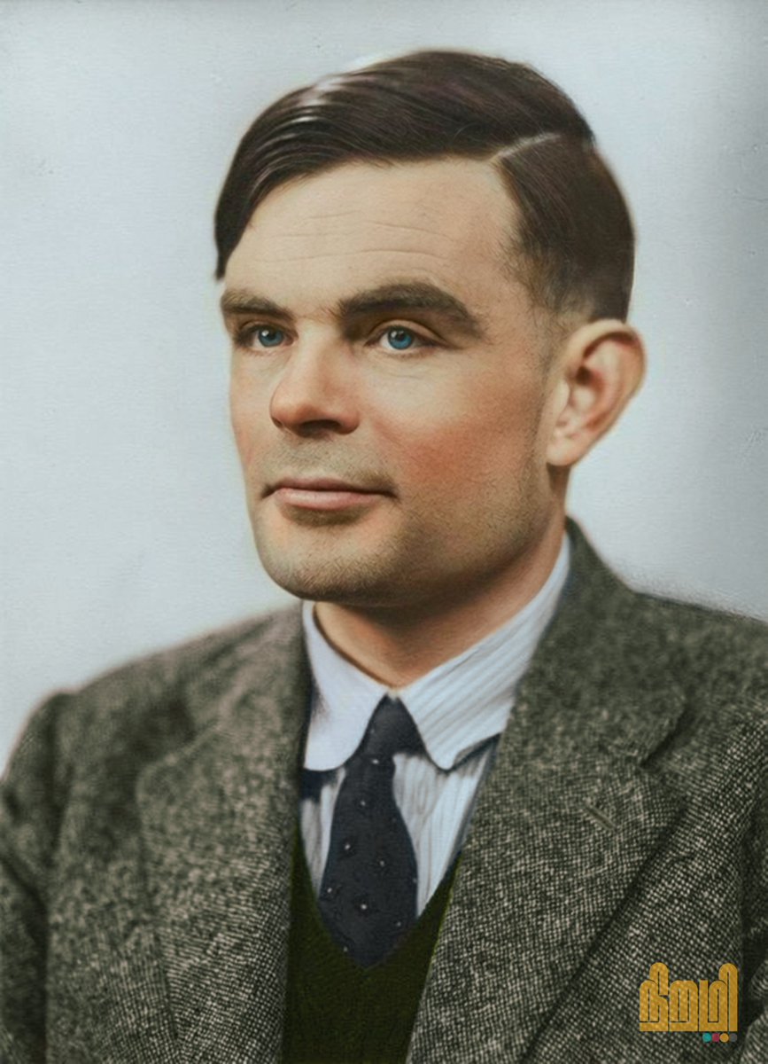NColorizations's tweet photo. Alan Turing was a British mathematician and computer scientist who is considered to be the father of theoretical computer science and artificial intelligence.... (1/7) https://t.co/PEEWCvG0as