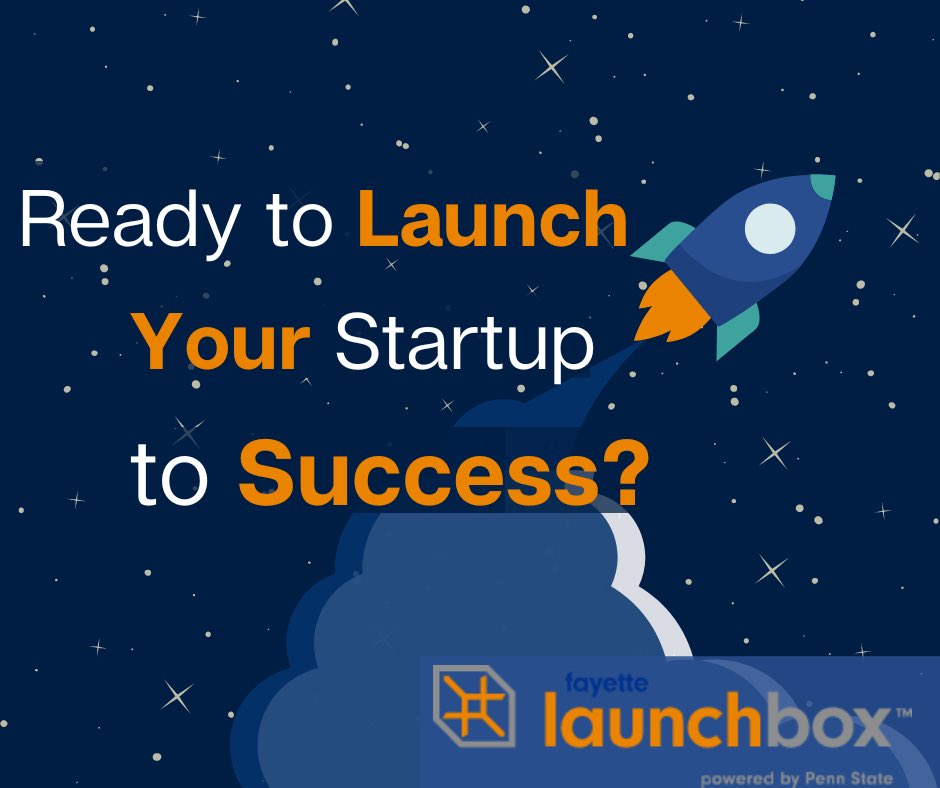 Are you ready to launch your startup to success?🚀 The Fayette Launchbox is your gateway to entrepreneurial excellence! 

Don’t quit your daydream - Contact us!  fayette.psu.edu/launchbox/form…