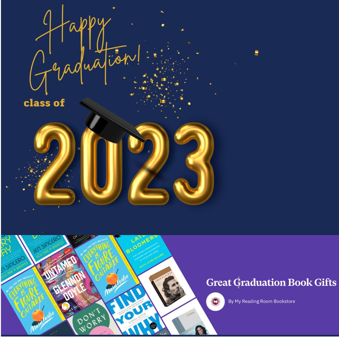 my_readingroom's tweet photo. Graduation season is here, so why not gift your graduate with a book that‘s sure to help guide them as they walk into the next chapters in life. Click here https://t.co/KNOJoPFYCu to browse our suggestions and them the best boost in their new chapter of life!
#graduation2023 https://t.co/39LVRDEBIN